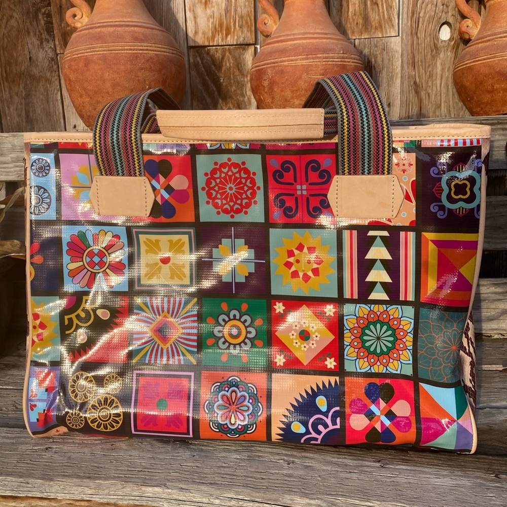 Rare Consuela alie tiles grande travel bag